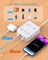 Extension Cord 25 Ft, Power Strip with 4 USB Ports(2 USB C), 1080J Surge Protection, 8 Outlets Extender Desk Charging Station for Home Office Dorm Room Essentials